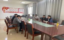 集团执行总裁贺明田一行四人受邀赴响水城市资产投资控股集团就城投转型、融资业务合作进行交流