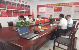 集团执行总裁贺明田一行二人应邀赴安徽建工中泉建设工程有限公司进行交流洽谈