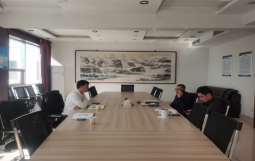 集团执行总裁贺明田一行二人应邀赴淄博市博山区就投融资平台公司转型发展交流洽谈