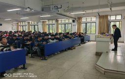 中国城盟控股集团与安徽工程大学开展校企共建课程|集团执行总裁贺明田应邀为数理与金融学院进行专题讲座