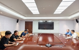 集团执行总裁贺明田一行赴阿拉善滨河金沙公司洽谈“十五五”发展战略规划合作事宜